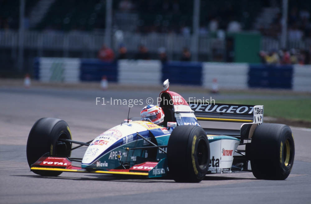 British Grand Prix Silverstone, England, 1995 Rubens Barri Jordan. 01