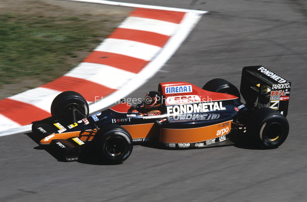Belgium Grand Prix Spa-Francorchamps, Belgium 1990 Olivier Osella. 05