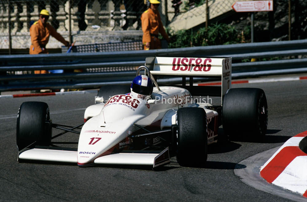 Monaco Grand Prix Monte Carlo Monaco. 1987 Derick Warwick A Arrows. 01