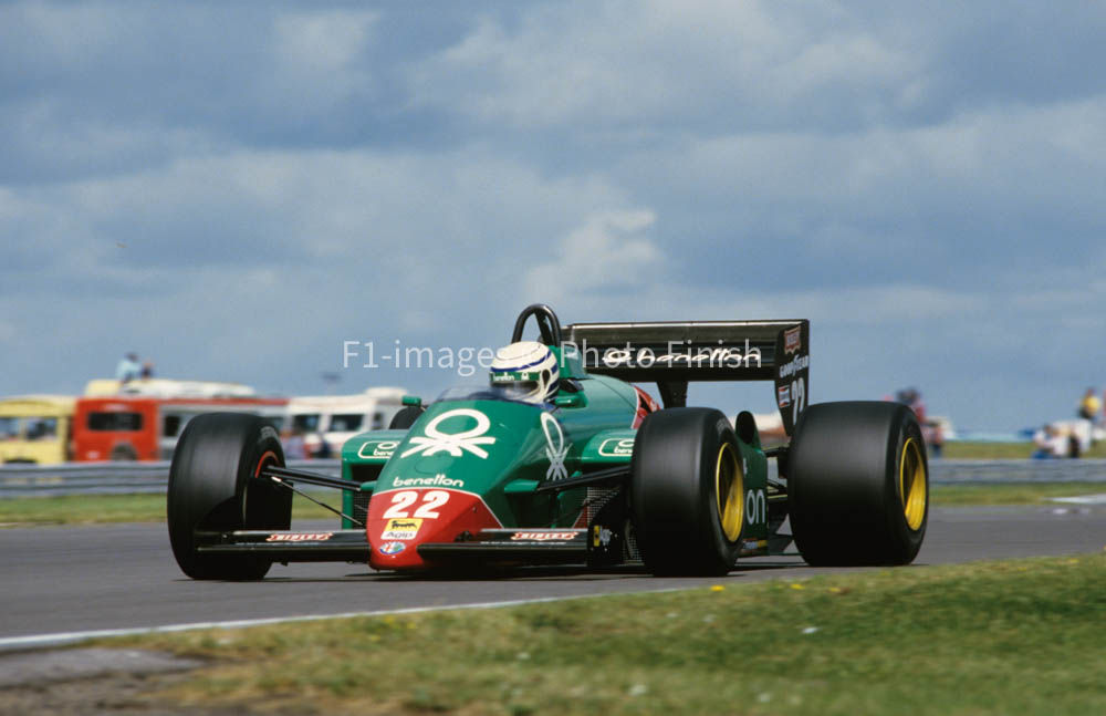British Grand Prix Silverstone, England, 1985 Riccardo Pa