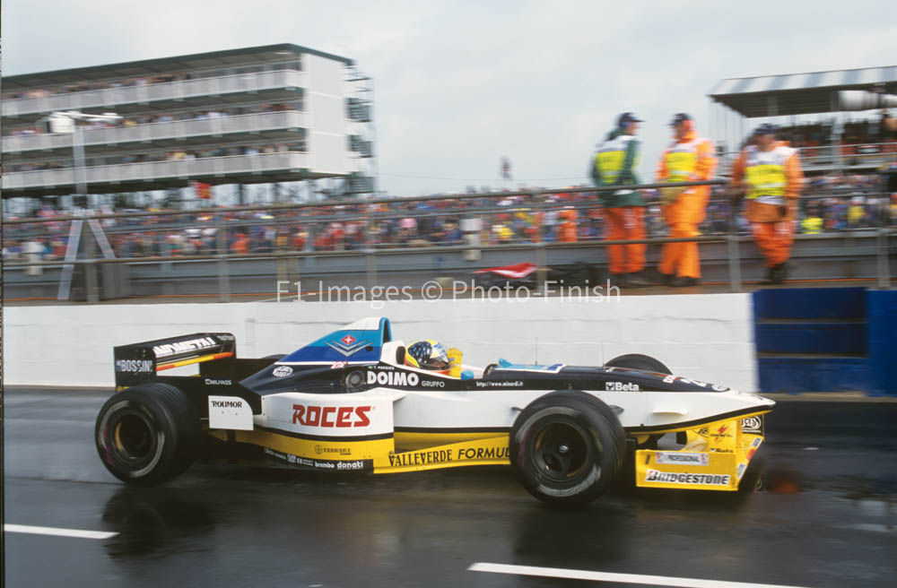 British Grand Prix Silverstone, England, 1997 Tarso Marque Minardi. 05