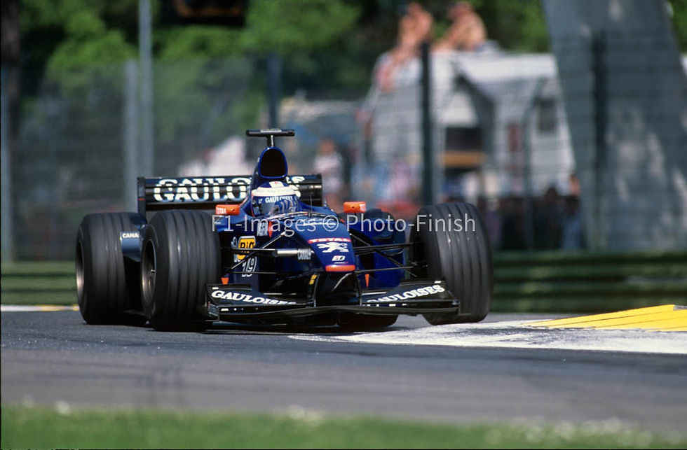 San Marino Grand Prix, Imola, Italy. 1999 Jarno Truli Prost Prost. 02