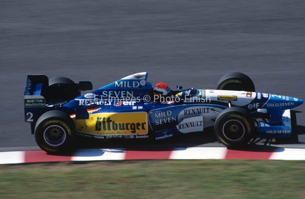 Japanese Grand Prix Suzuka Circuit Japan 1995 Johnny Herb Benetton. 01