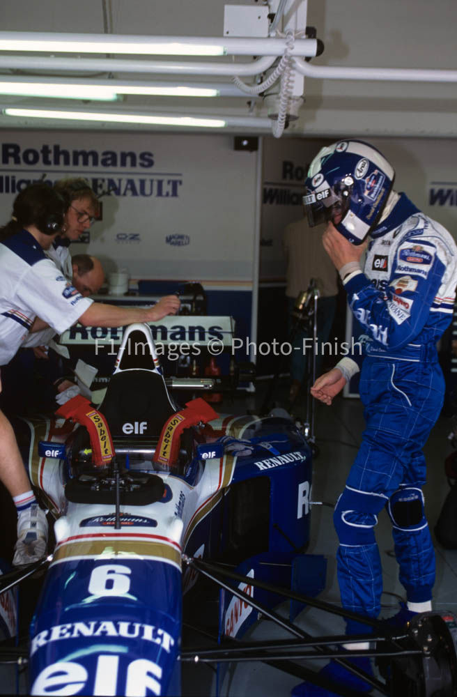 San Marino Grand Prix, Imola, Italy. 1995 David Coulthard W Williams. 03