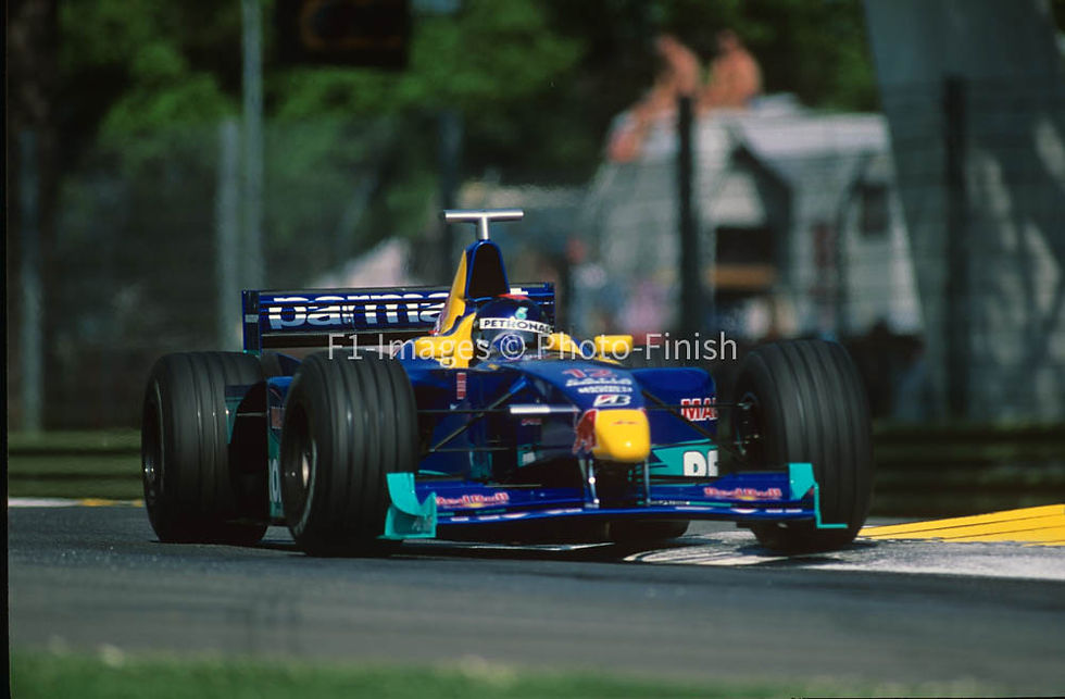 San Marino Grand Prix, Imola, Italy. 1999 Pedro Diniz Saube Sauber. 04