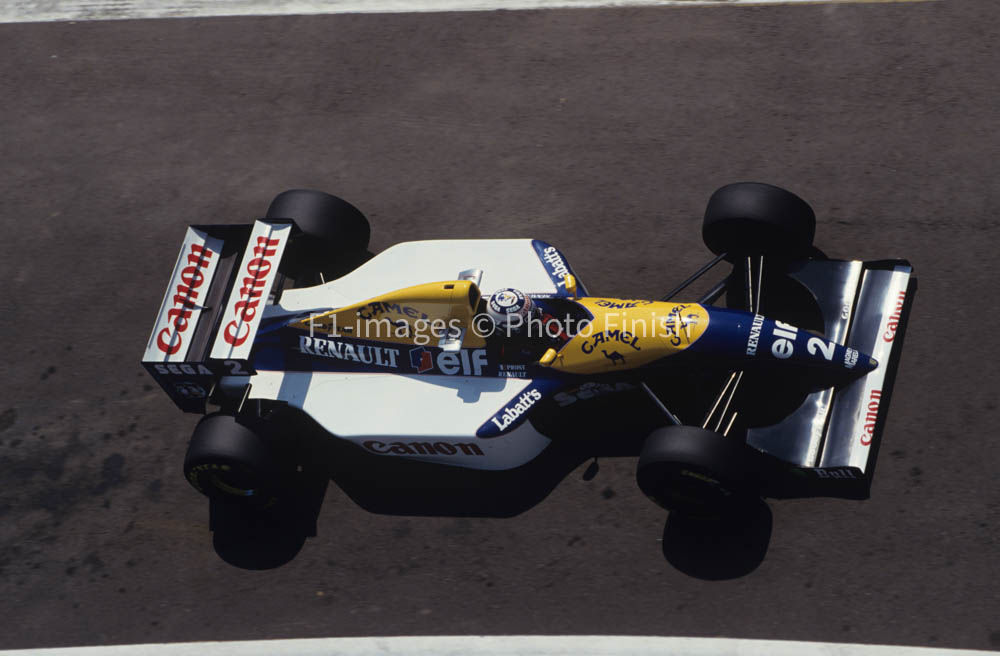 Hungarian Grand Prix, Budapest Hungary 1993 Alain Prost Wil Williams. 01