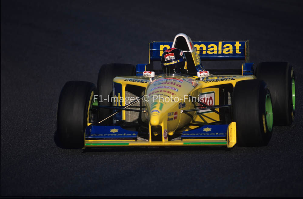 Portuguese GP Estoril 1995 Pedro Diniz Forti FG01 © Formula Forti. 04