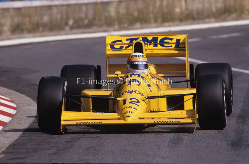 Monaco Grand Prix Monte Carlo Monaco. 1989 Saturo Nakajima Lotus. 04