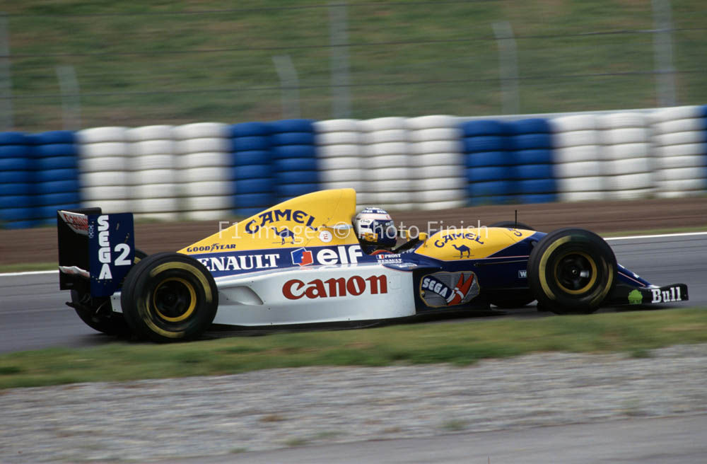 Spanish Grand Prix, Circiut de Cataluya Barcelona, Spain. 19 Williams. 02