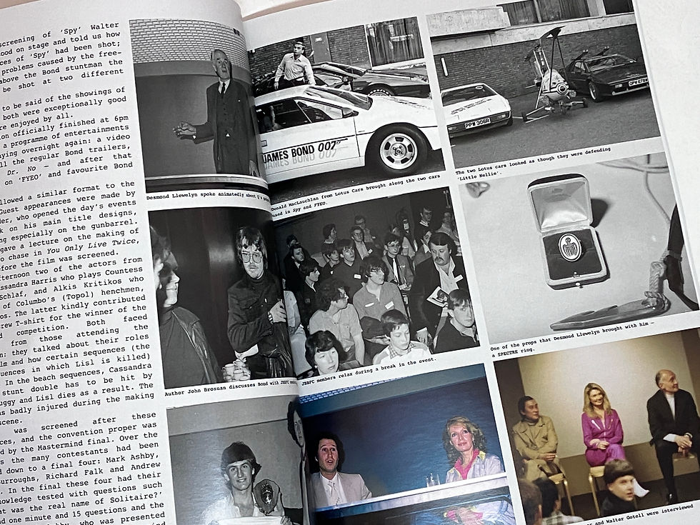 Thumbnail: Graham Rye signed 40th Anniversary Double-O-Seven Magazine