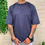 Miniatura: Camiseta Over Azul Suede Ast