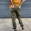 Miniatura: Calça Jogger Cargo Street verde Kyu