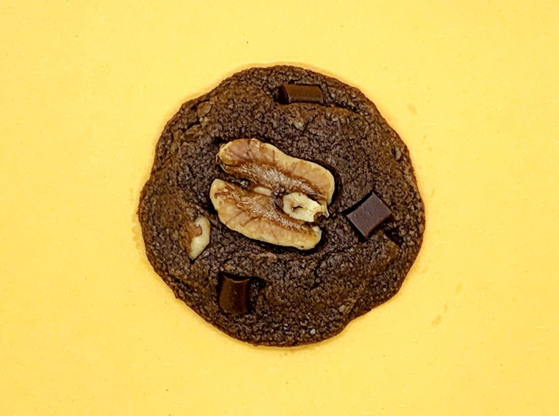 Walnut Double Chocolate Chunk Cookie