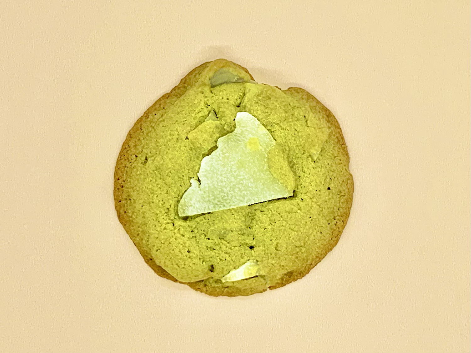 Young Coconut Pandan Cookie
