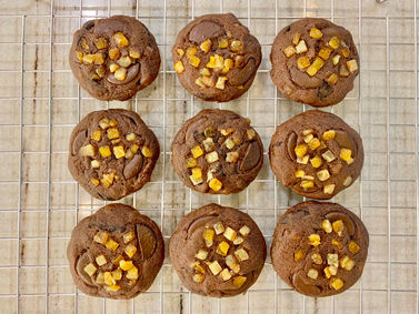 New entry - Orange Double Chocolate Chunk Cookies