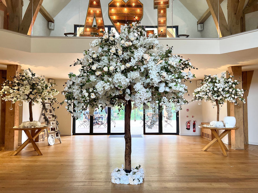 Thumbnail: 2.7m floor standing rose and blossom tree