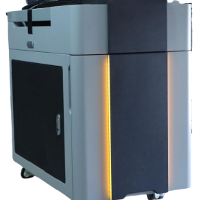 2kw Double axis Laser continuous cleaning machine | Rust Bustaz