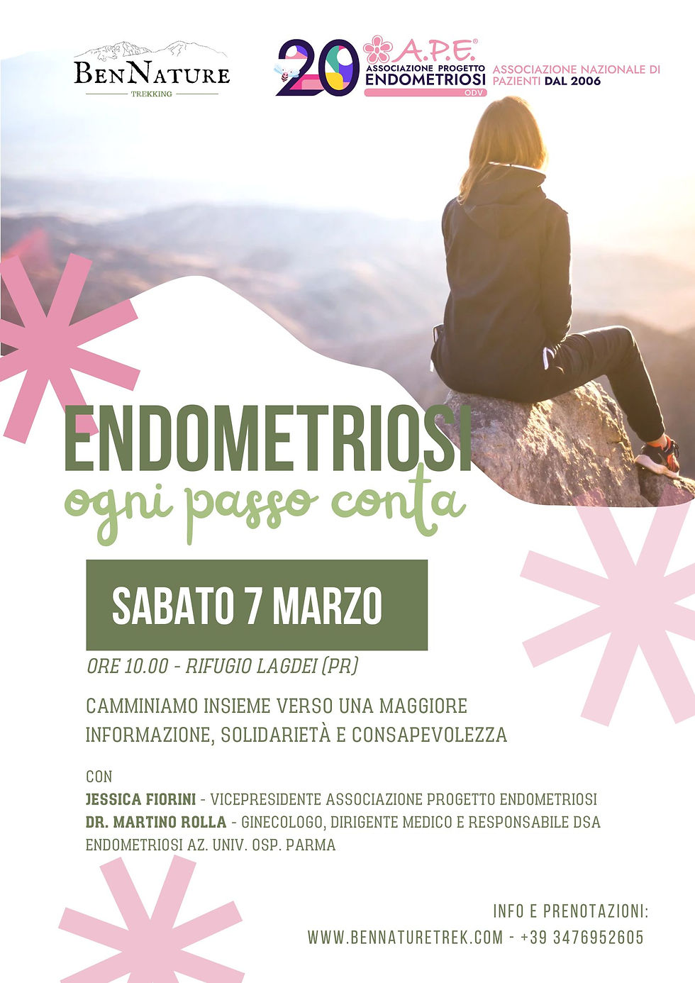 Endometriosi: ogni passo conta