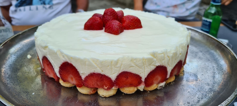 Erdbeer-Rahmquark Torte