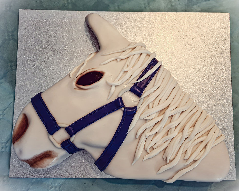 Pferdekopf Geburtstagstorte