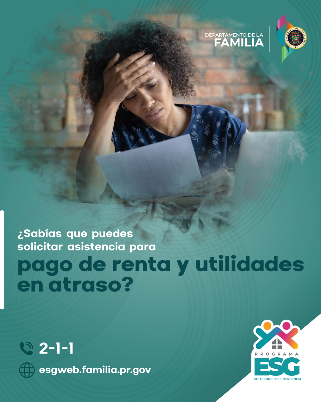Toca a la puerta social campaign execution about assistance with overdue rent and utilities