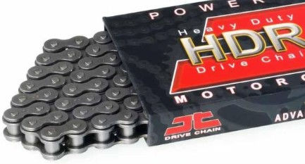 JT CHAIN 428 HDR 134L BLACK - Pit Bike 110 125 140 160