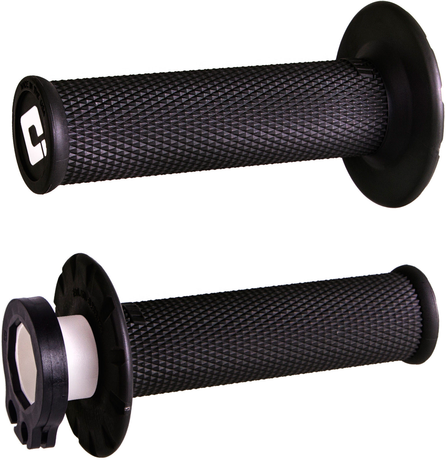 ODI No-Waffle MX V2 Lock-On Grip BK