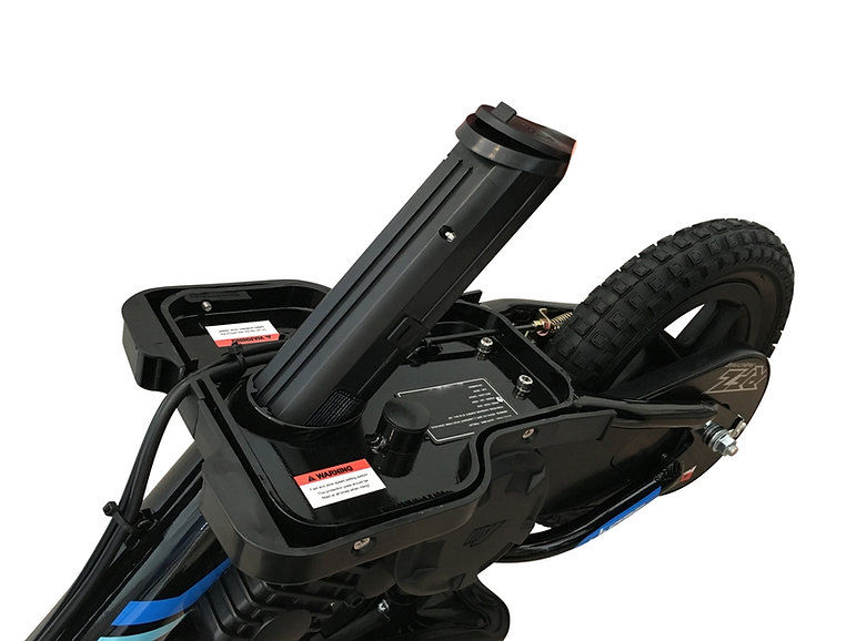 Thumbnail: Revvi 16" Plus Bike Kids Electric Powered Balance MX 5+ years 250w - Blue