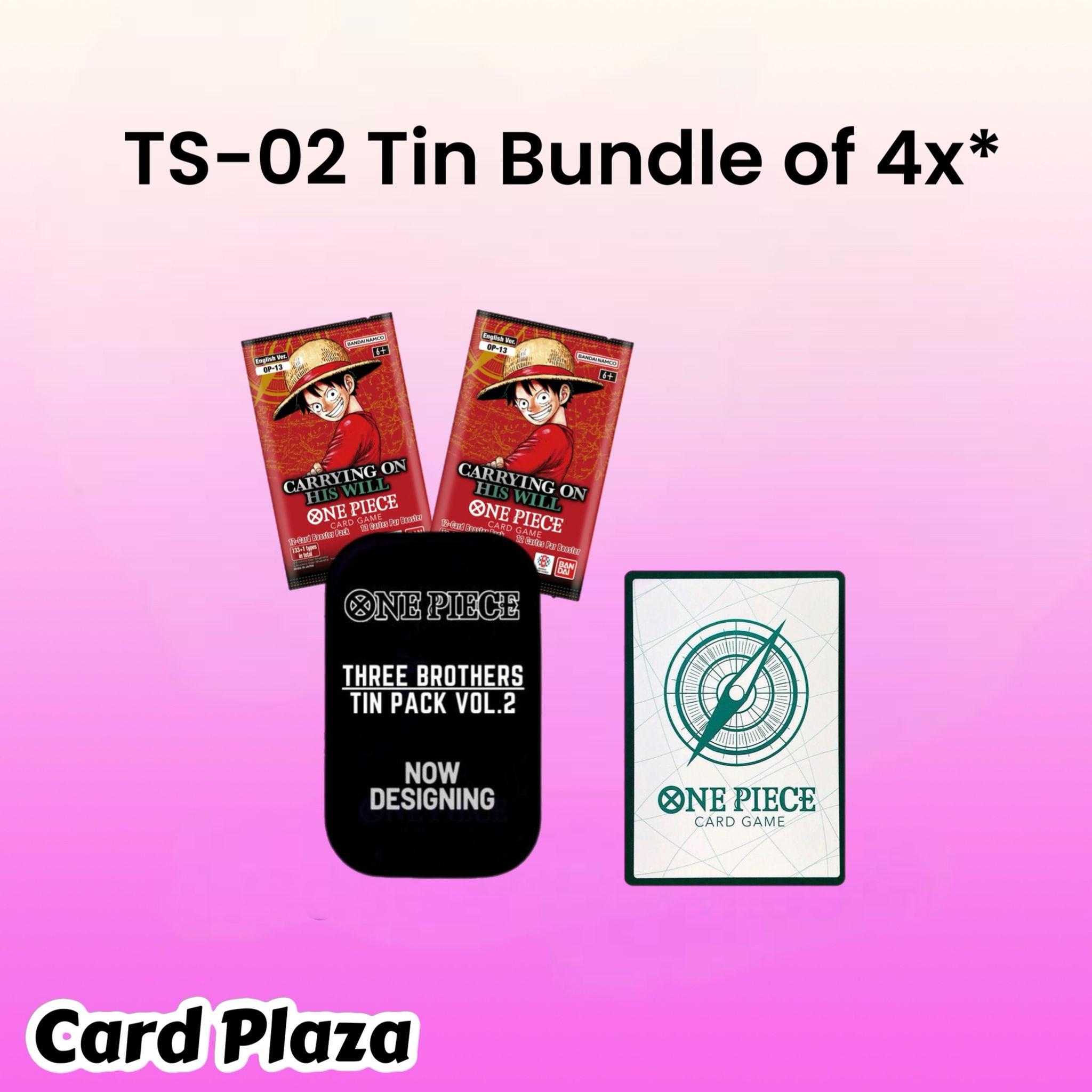 One Piece TS-02 Tin Set Vol.2 Bundle Pre-Order