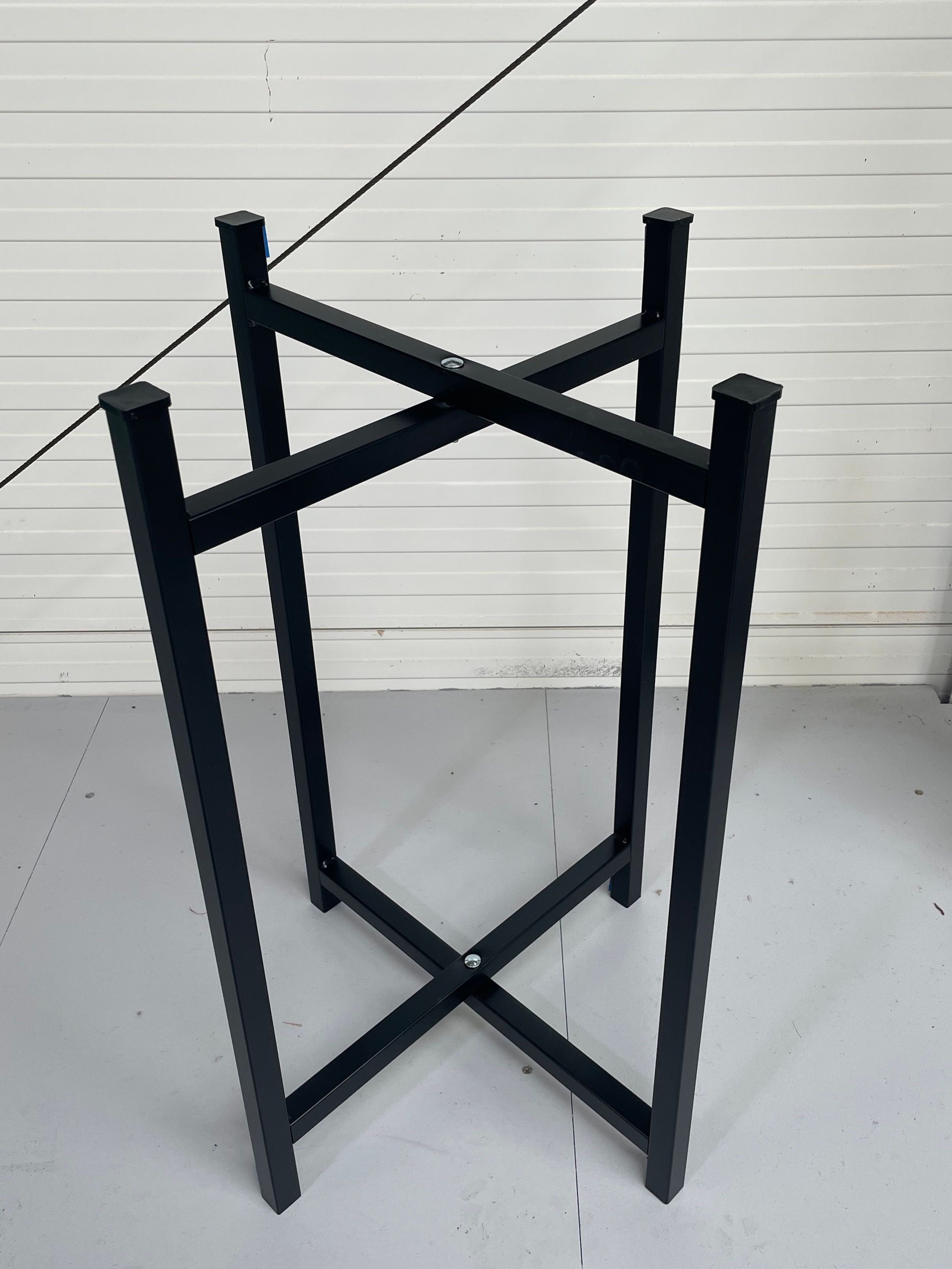 Black 750mm Spot Boards Stands