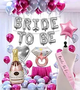 Thumbnail: Letter Foil Balloons - Bride to be