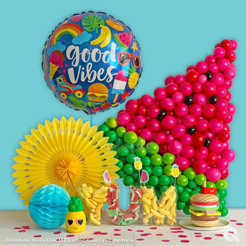 Instructions on how to inflate balloons