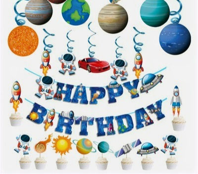 Outer Space Birthday Party Decorations
