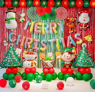 Luxury Christmas Balloon Feast - Set B