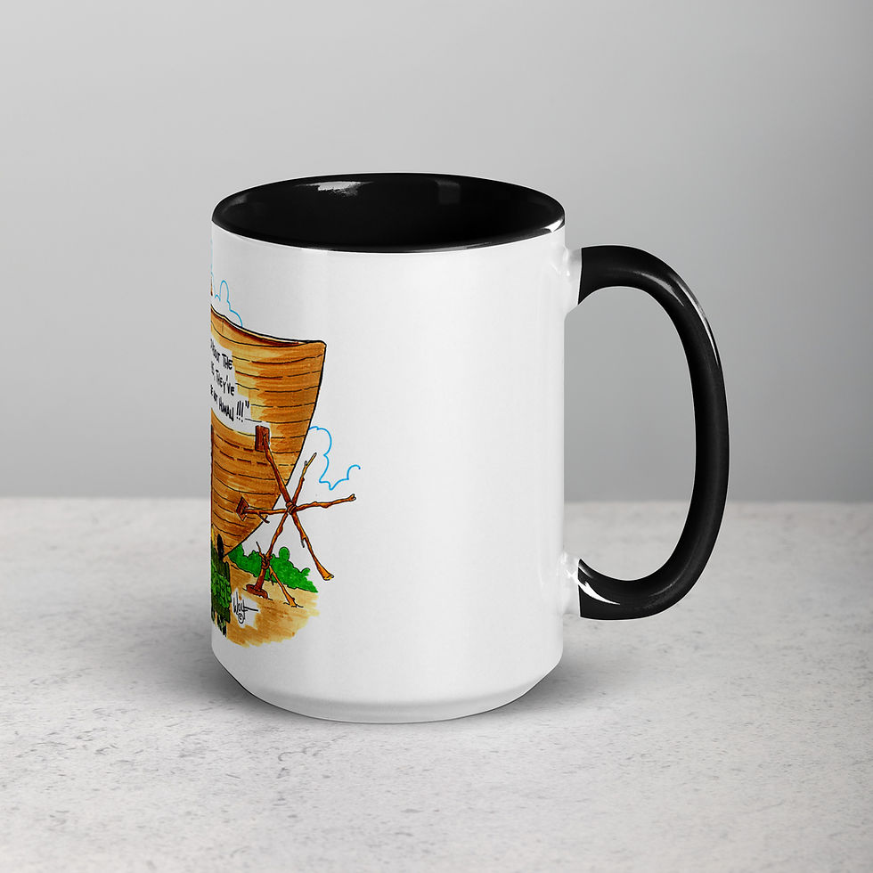 Thumbnail: SemperToons' "Ark" Mug with Color Inside