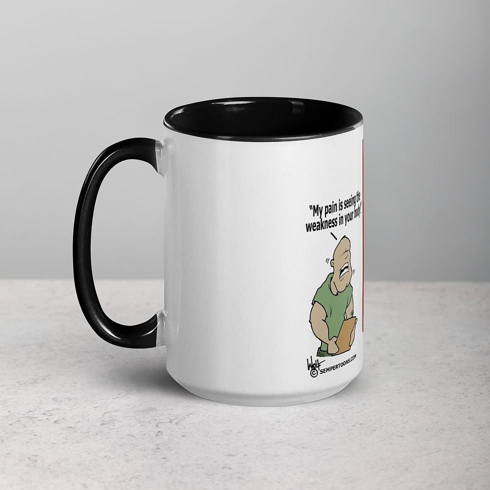 Thumbnail: SemperToons' "My Pain" Mug with Color Inside