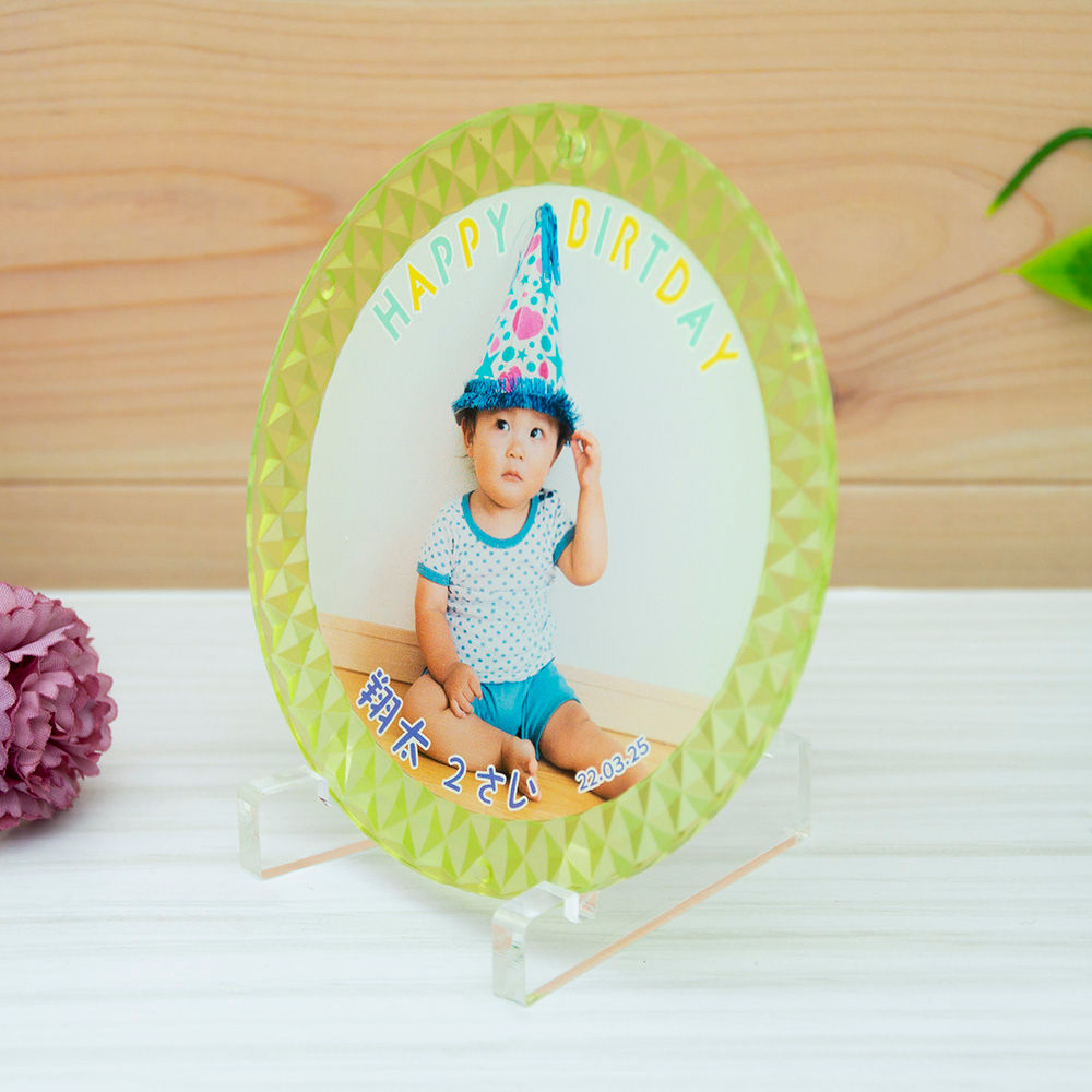 ダイヤカットコースターA 誕生日