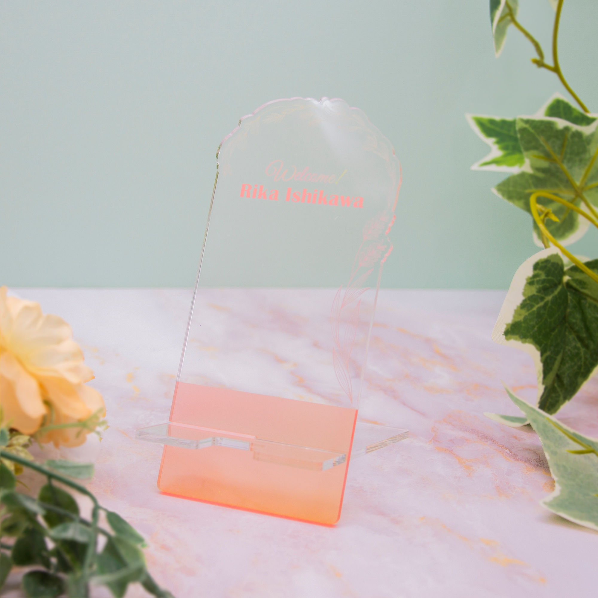 席札(スマホスタンド)A