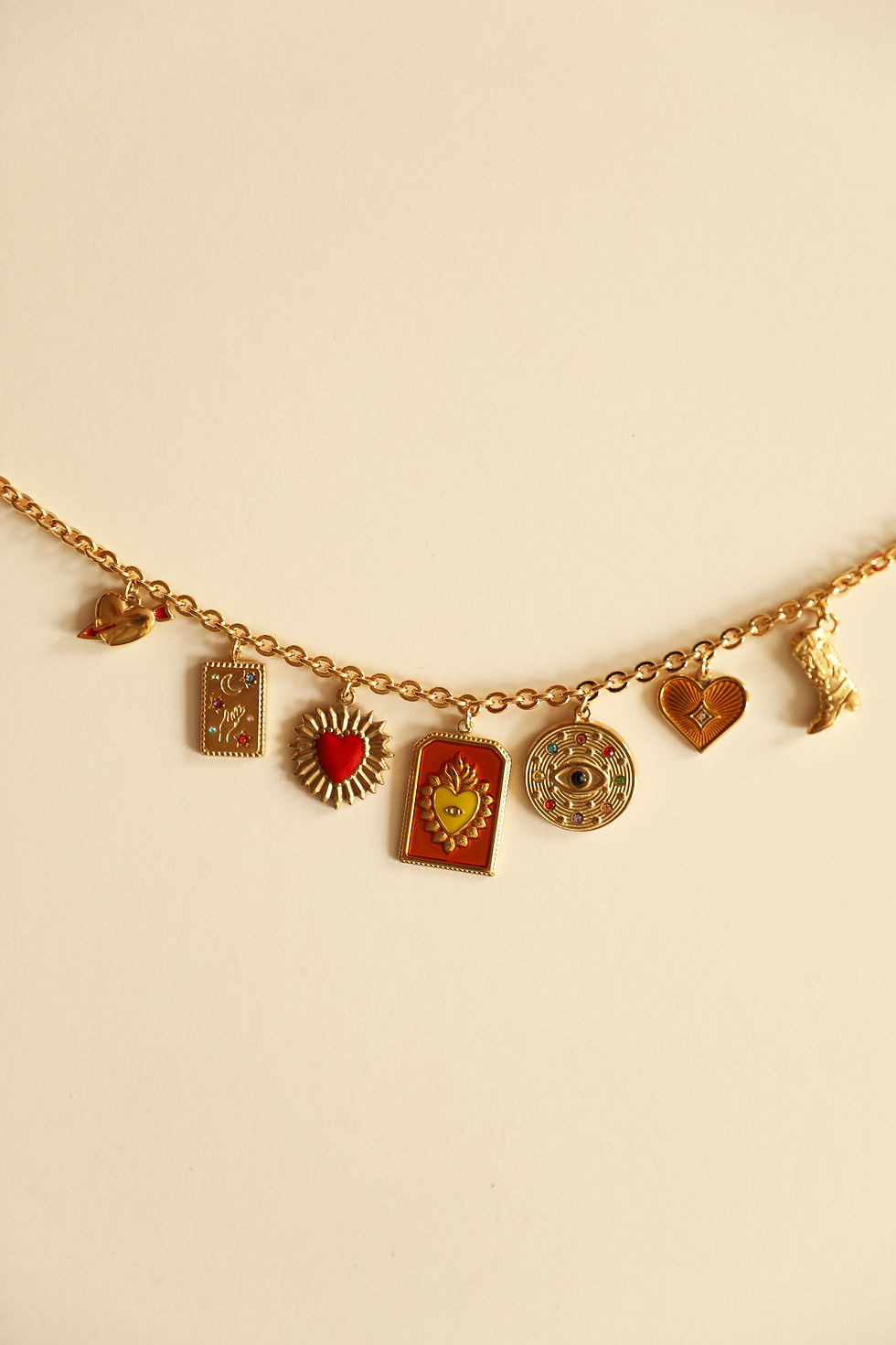 Miniature : Collier SUMMER grigris 24
