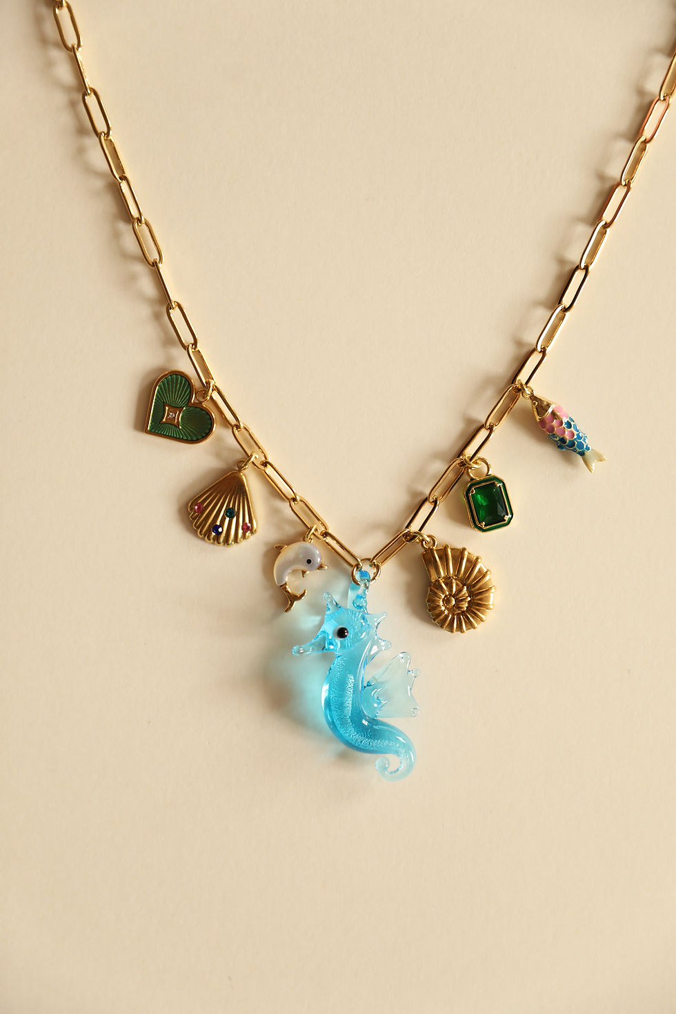 Miniature : Collier SUMMER grigris 13