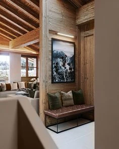 Photo et affiche représentant la montagne pour une décoration chalet réussie
