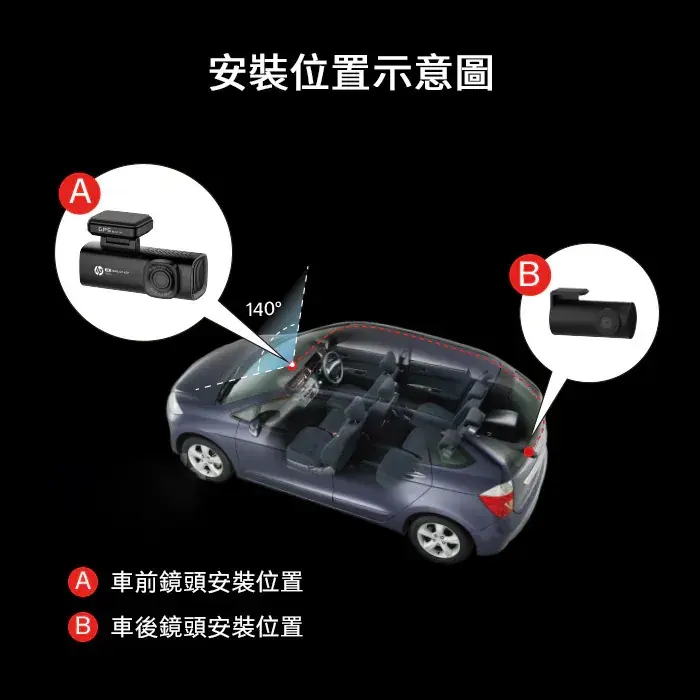 縮圖：f499x kit 汽車行車紀錄器