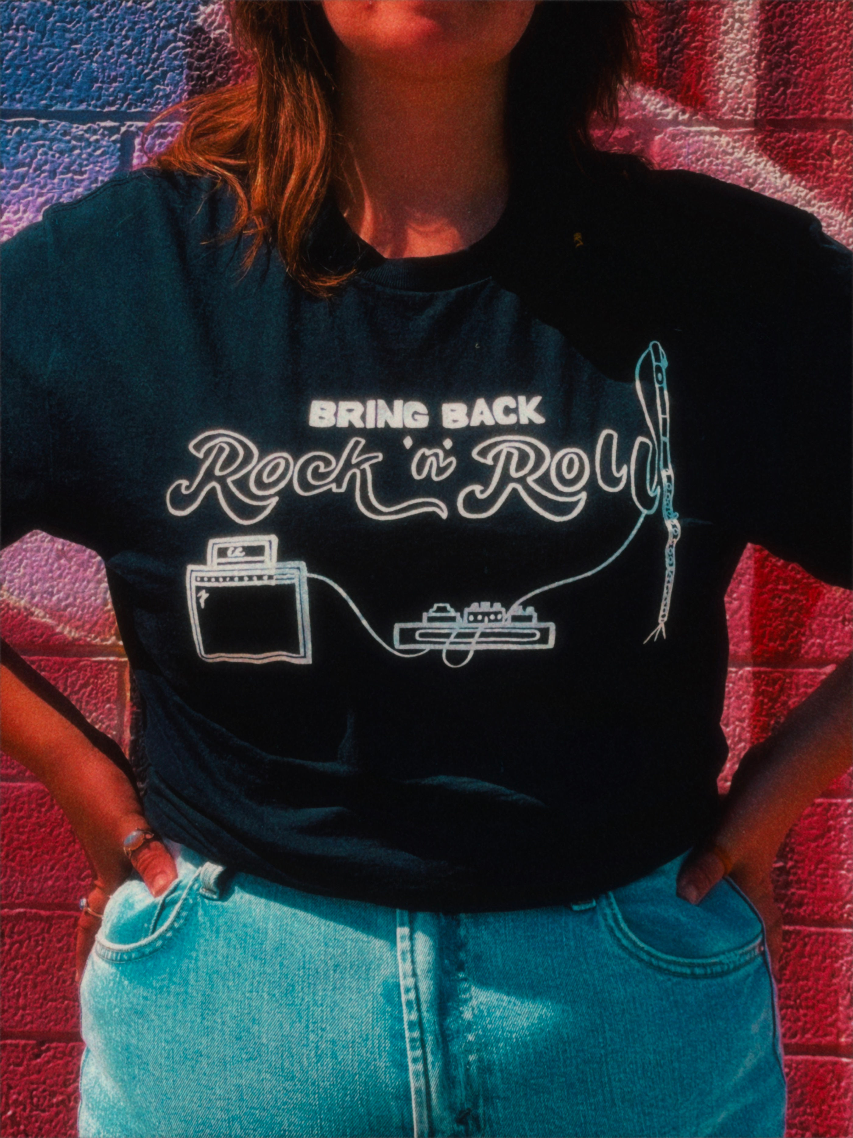 Bring Back Rock & Roll T-Shirt in Black