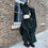 サムネイル： Luxury Two piece Jilbab in Dark Emerald