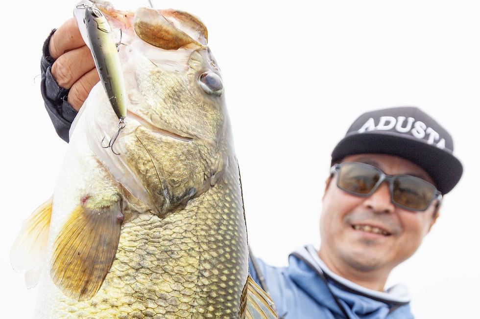The A-PEN68 prototype also produced impressive fishing results in Lake Biwa.