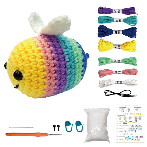 Kit Tapis Au Crochet à Clips – Motif Chat Noir – DIY Débutant, Activité Manuelle Pour Enfants Et Adultes, Décoration Maison Personnalisée