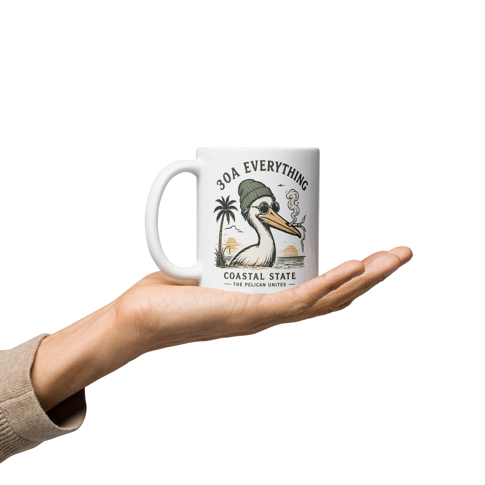 White Glossy Mug