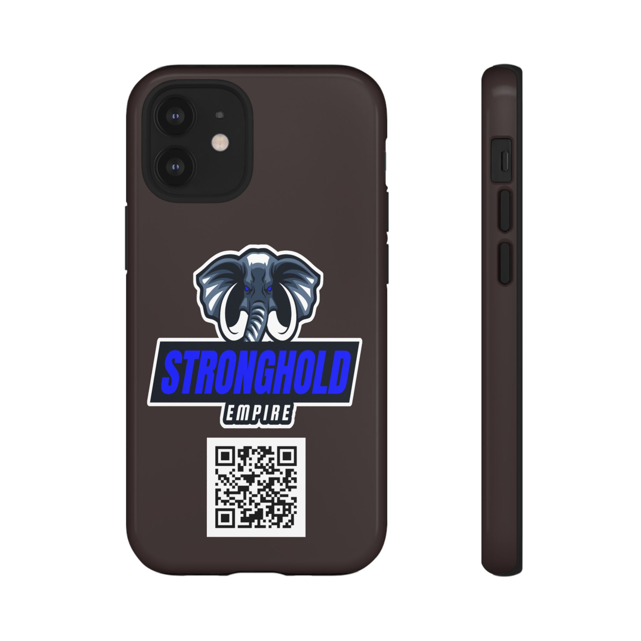 Phone Case — Stronghold Empire Elephant Logo with QR Code