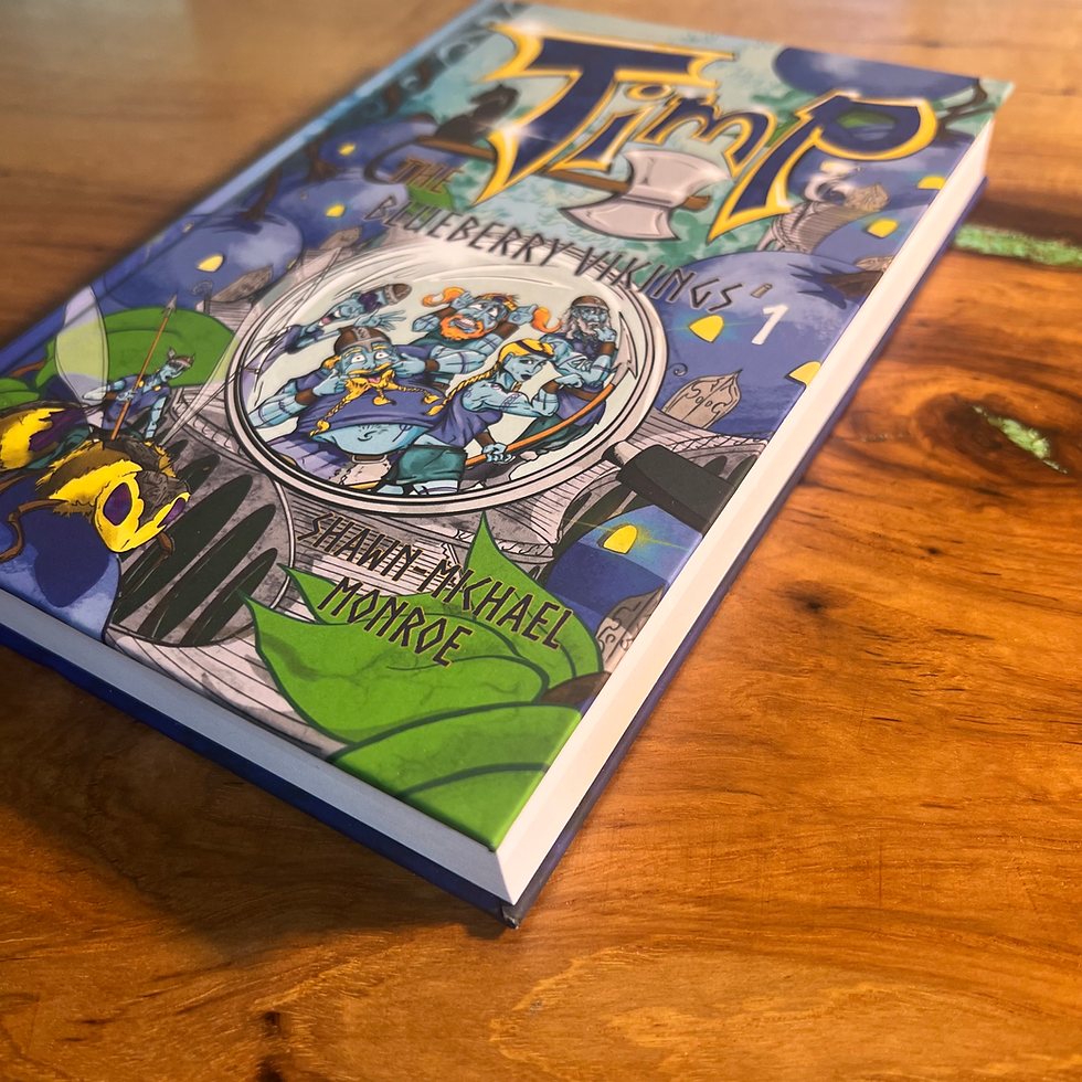 Thumbnail: Timp and the Blueberry Vikings: Book 1