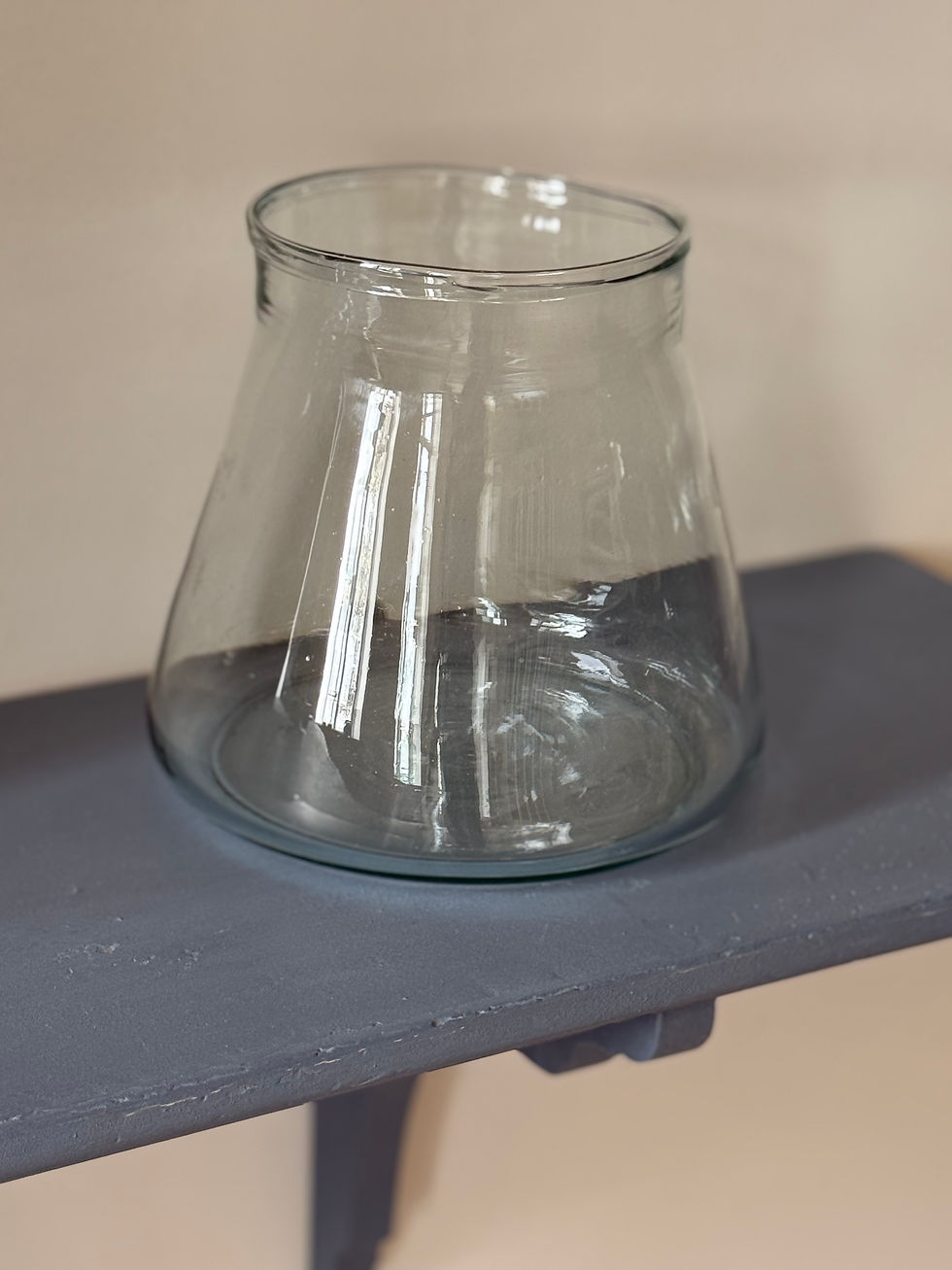 Miniaturbild: Vase aus Klarglas